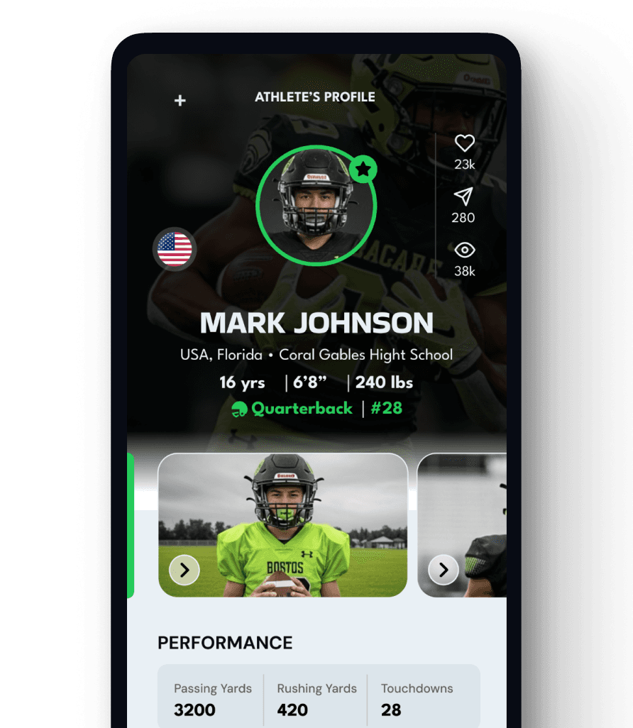 Athlete profile