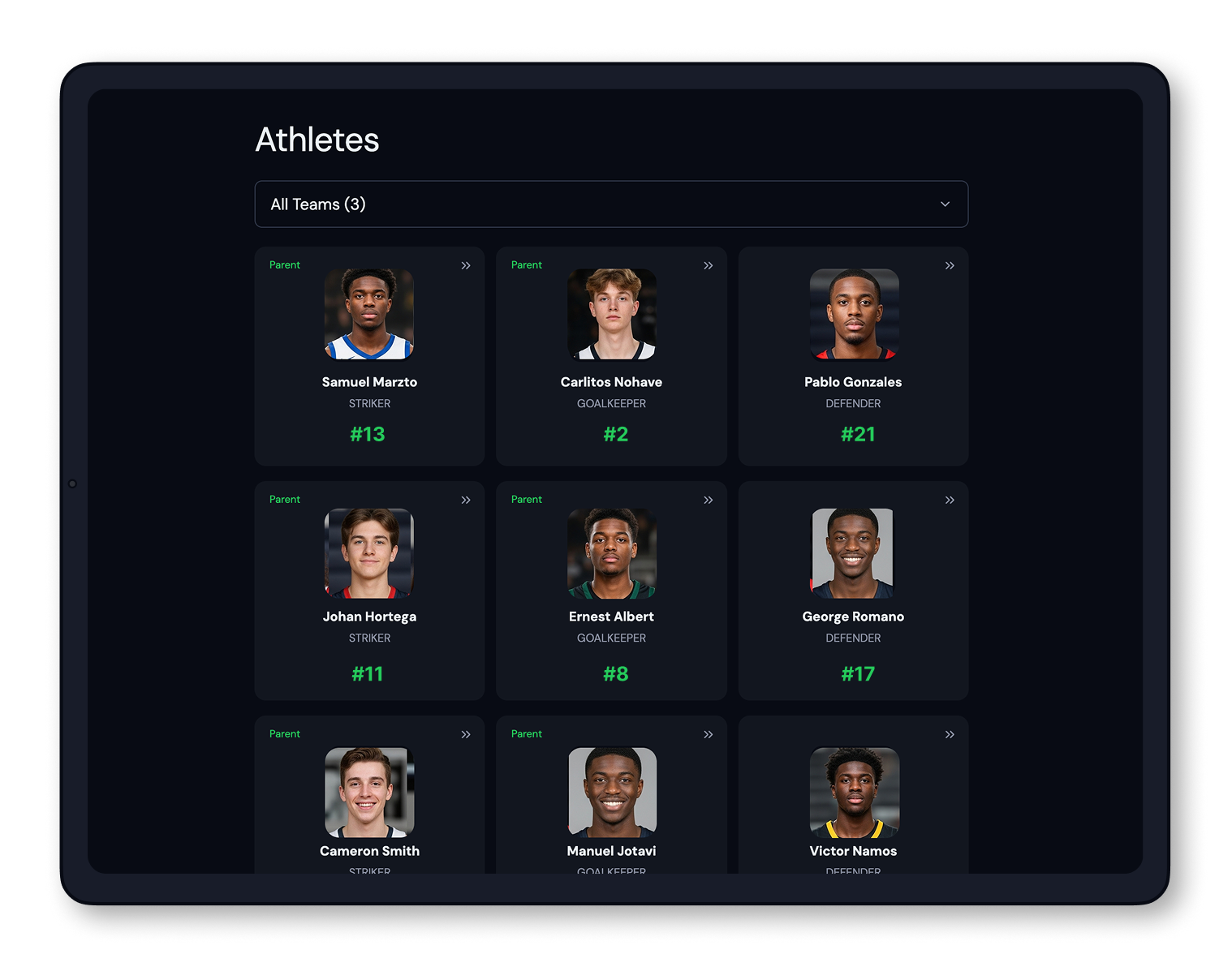Evaluate & Track Athletes