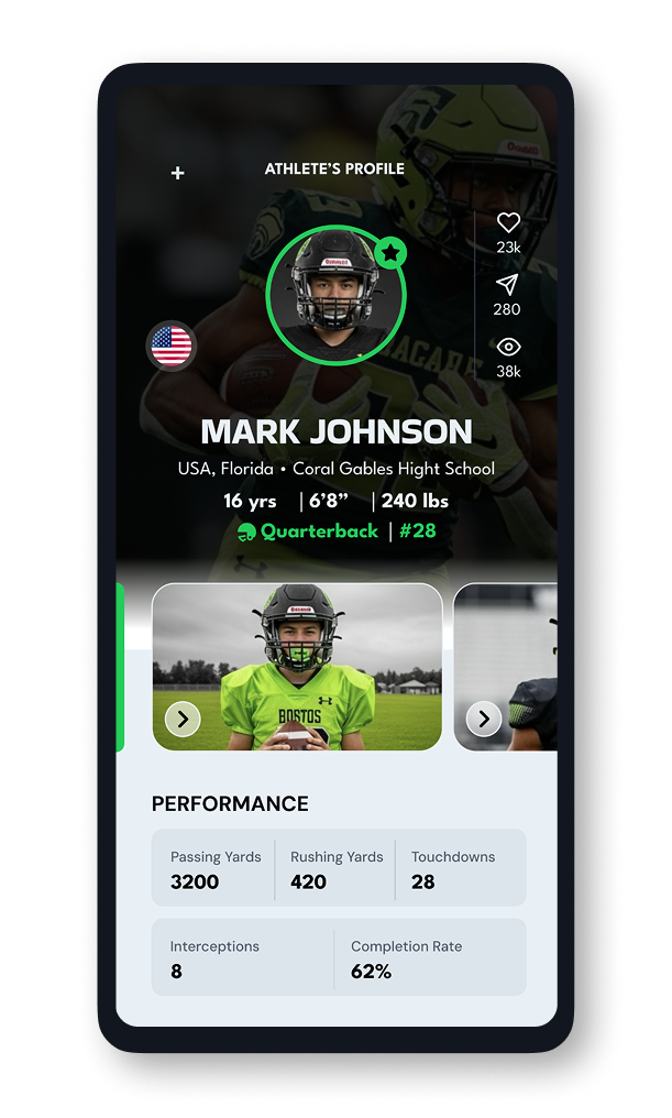 Manage Athlete Profiles